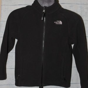 The North Face Fleece Full Zip Jacket SM 7/8 Black